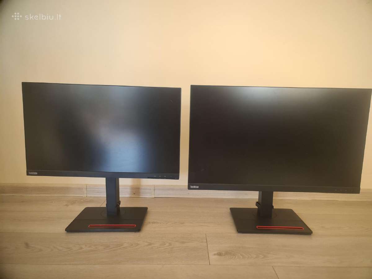 Monitoriai Lenovo Thinkvision P24h-2l ir T27-2l