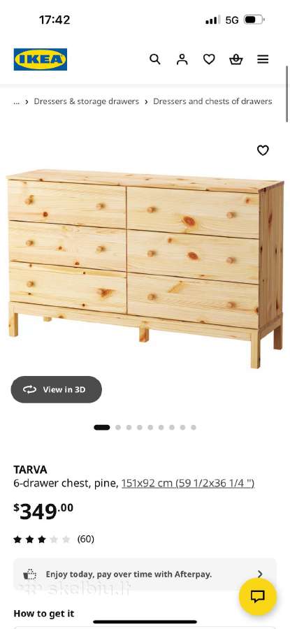 Ikea komoda - nuotraukos Nr. 4