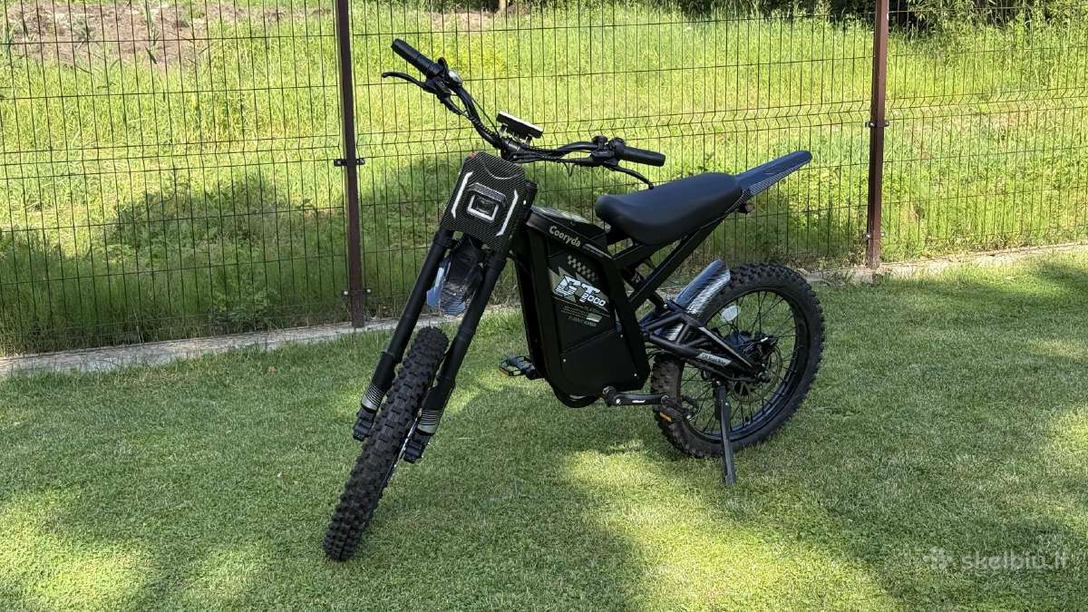 Gt2000 ouxi/cooryda elektrinis dviratis 2000w