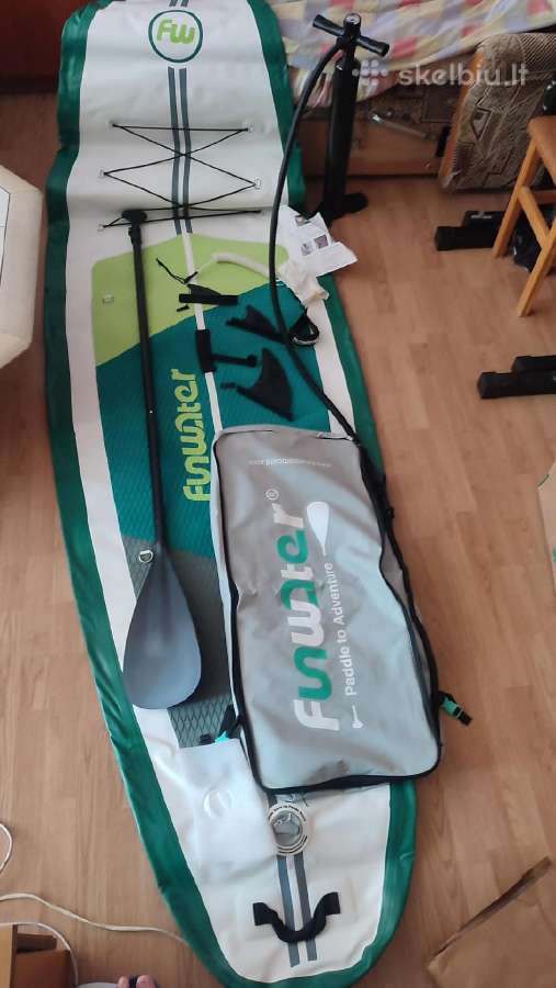 Pripučiama Funwater Sup irklentė su priedais–nauja