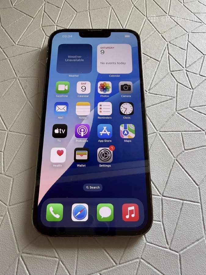 Naudotas Apple iPhone 13 pro max 128 GB