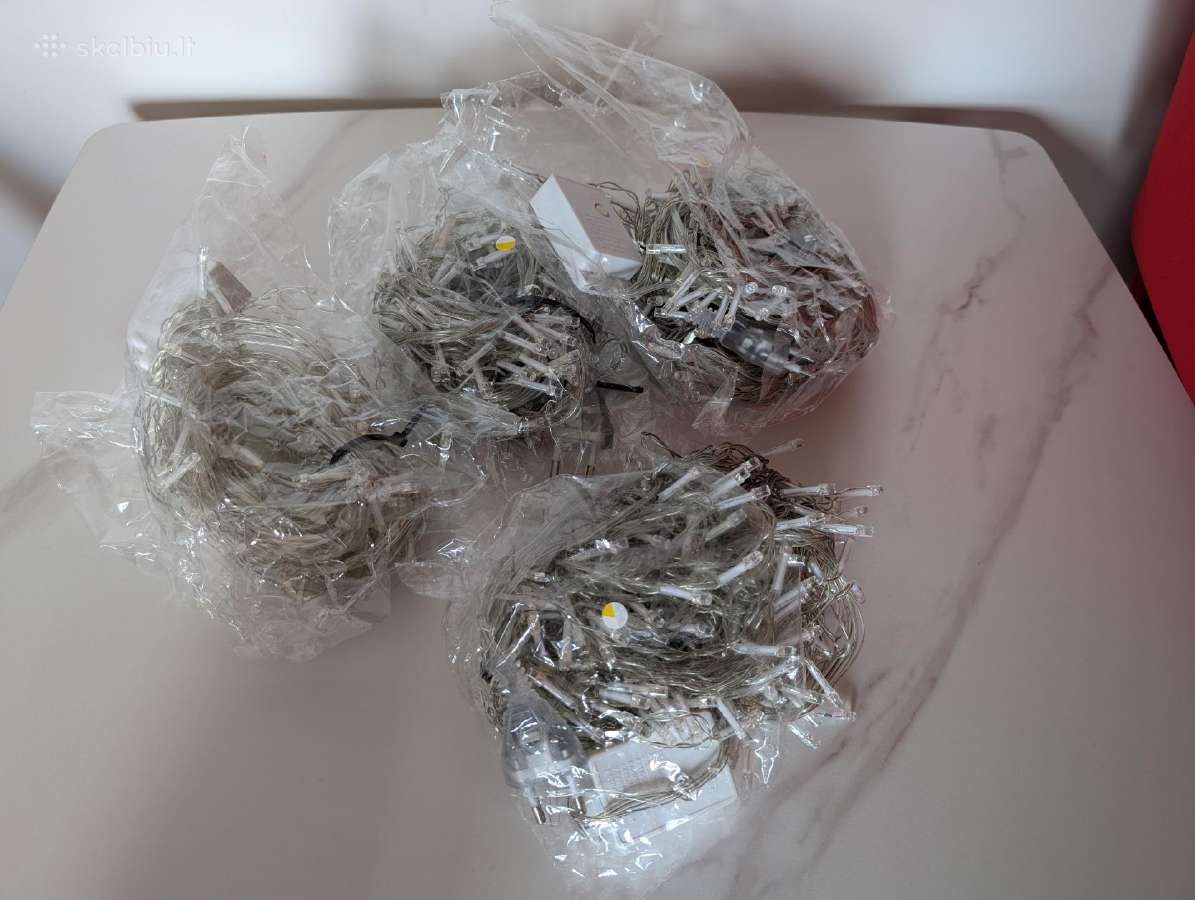 LED užuolaida 3x2m 4 vnt - nuotraukos Nr. 2