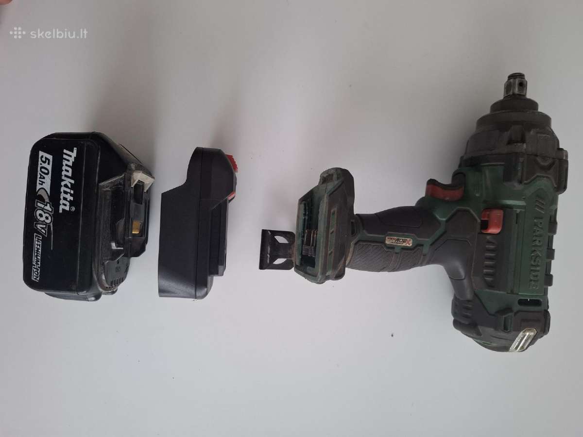 Adapteris. Perejimas. Makita Parkside - nuotraukos Nr. 2