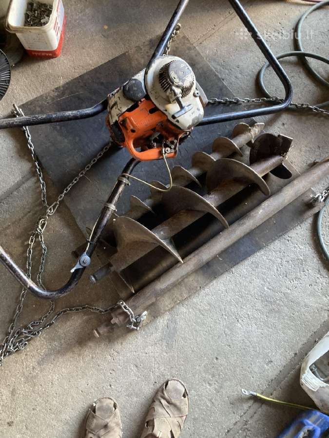 Stihl bt360 zemes graztas - nuotraukos Nr. 2