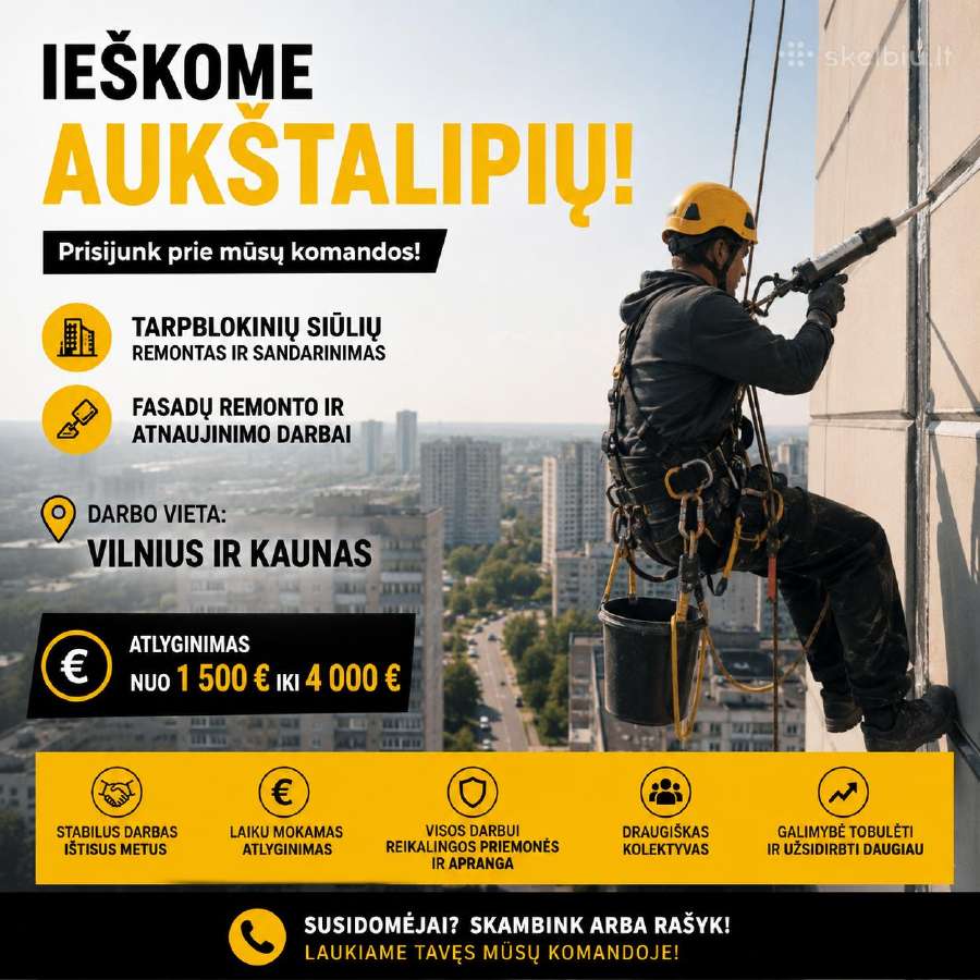 Ieškome Aukštalipių!