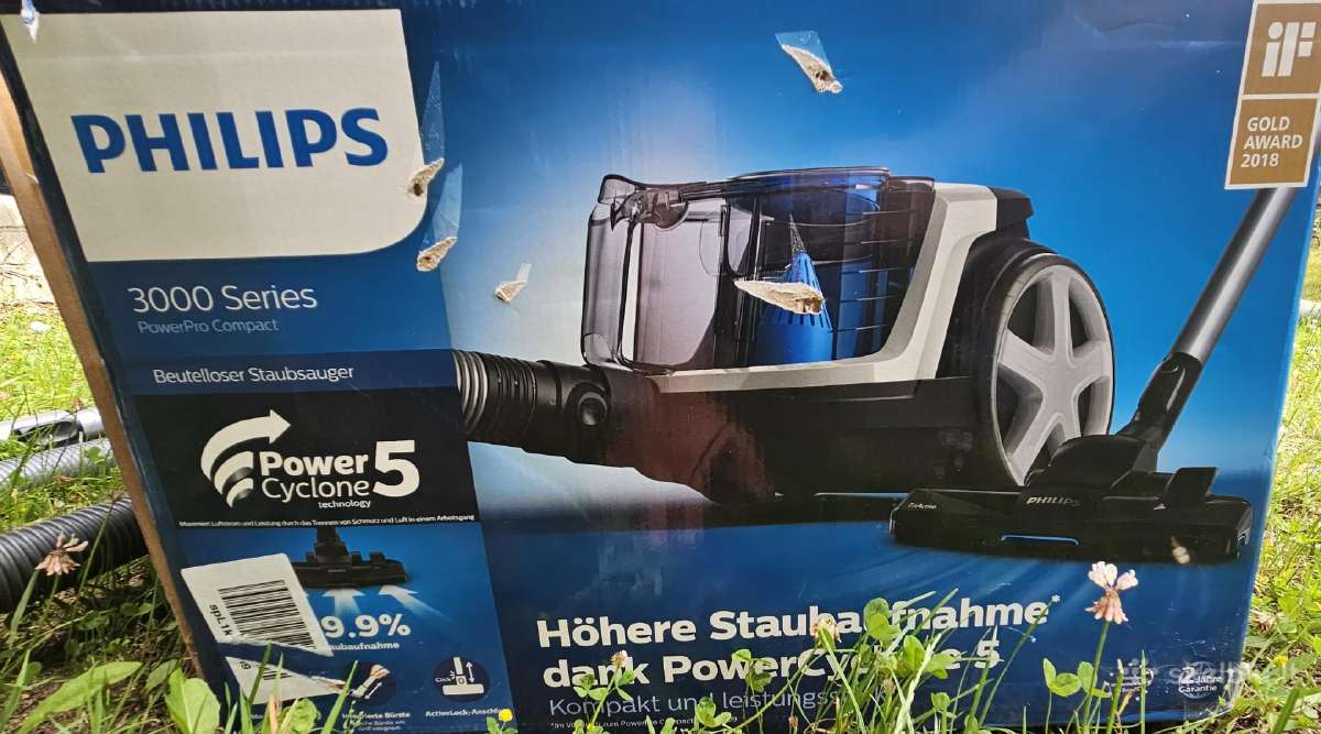 Philips Powerpro Compact siurbliai