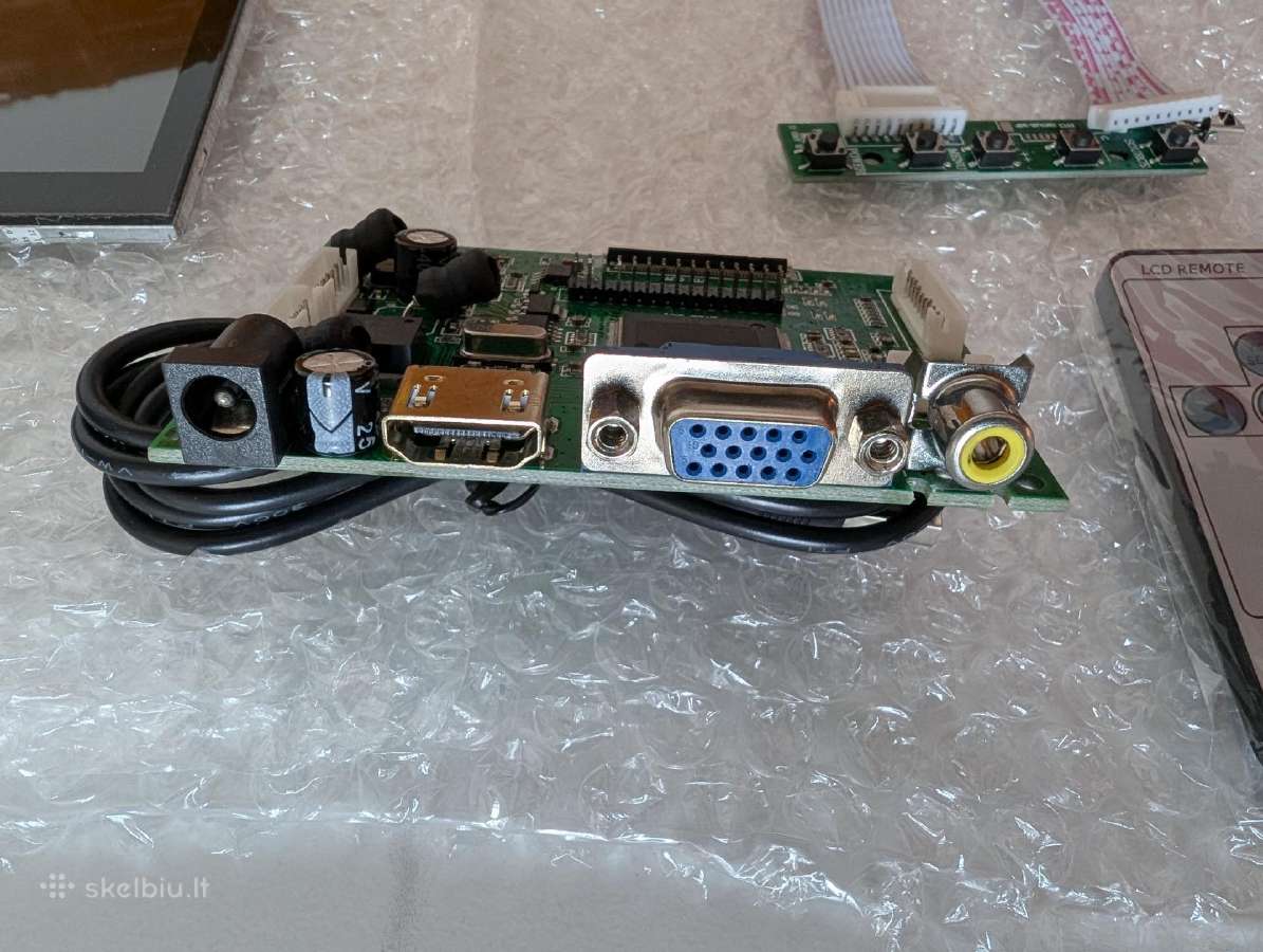 1024*600 7 inch ekranas hdmi - nuotraukos Nr. 2
