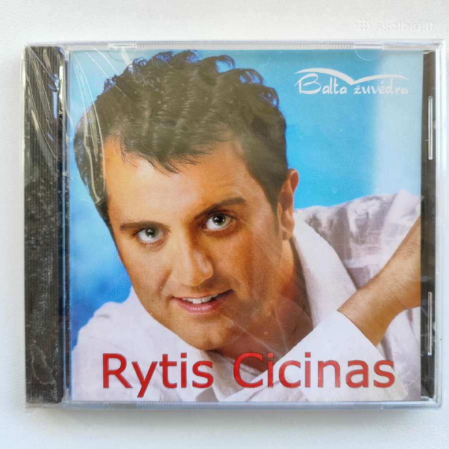 Neišpakuota CD Ryčio Cicino Balta žuvėdra