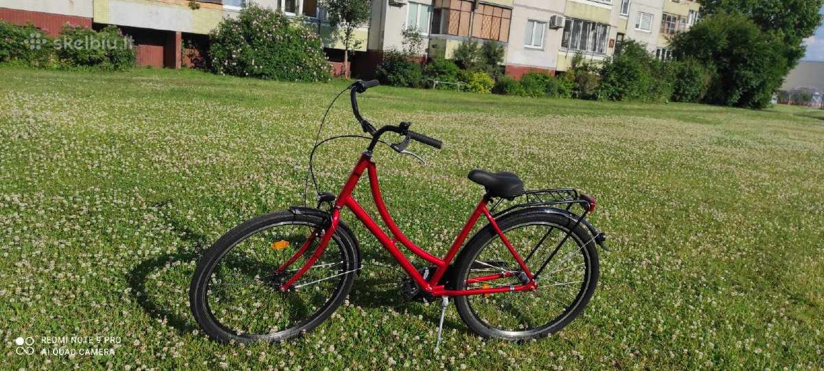Parduodu moterišką beveik naują dviratį