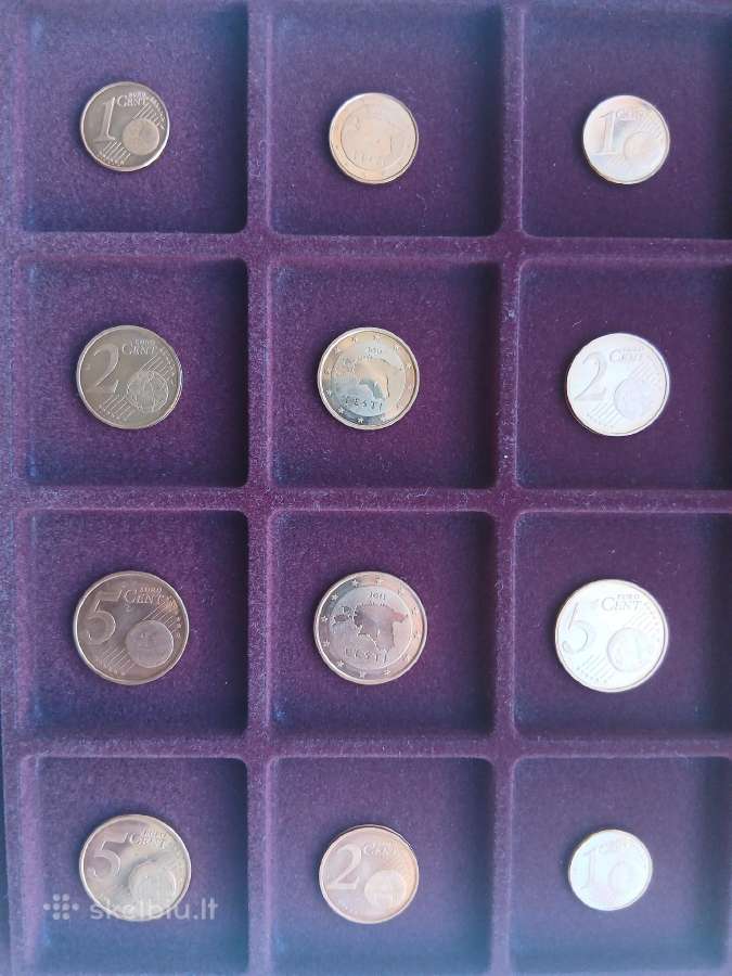 Estija 2011 Unc eur 1,2,5 centai - nuotraukos Nr. 2