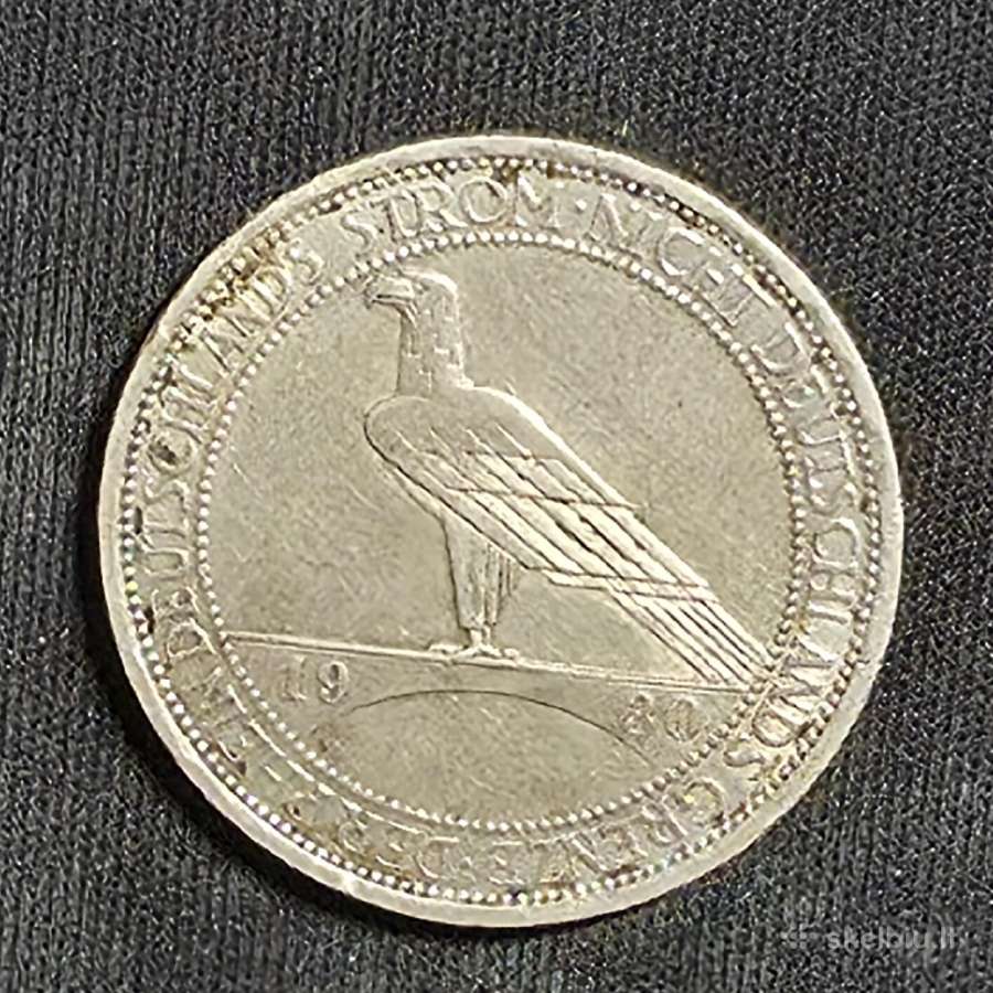 3 markės 1930 A Sidabras (Reino išlaisvinimas)