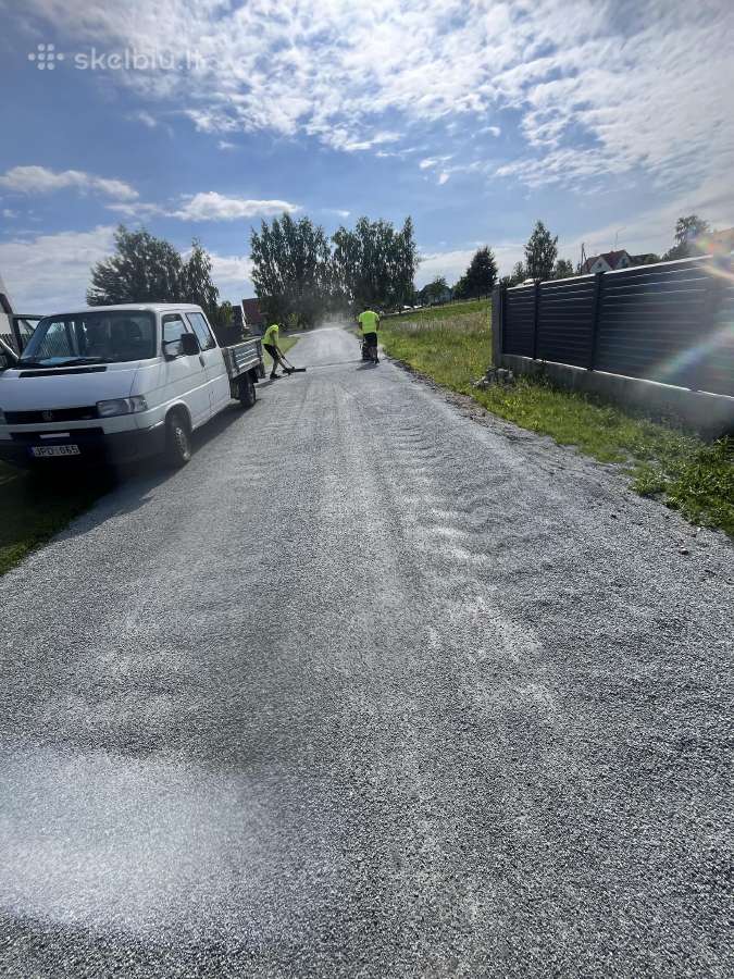 Asfaltavimas Frezuotas asfaltas Asfalto drožles - nuotraukos Nr. 27