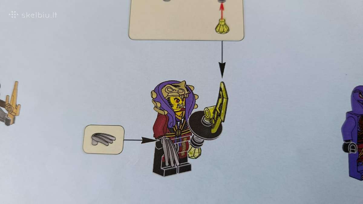 Lego Ninjago 70595 Slaptasis tankas - nuotraukos Nr. 18