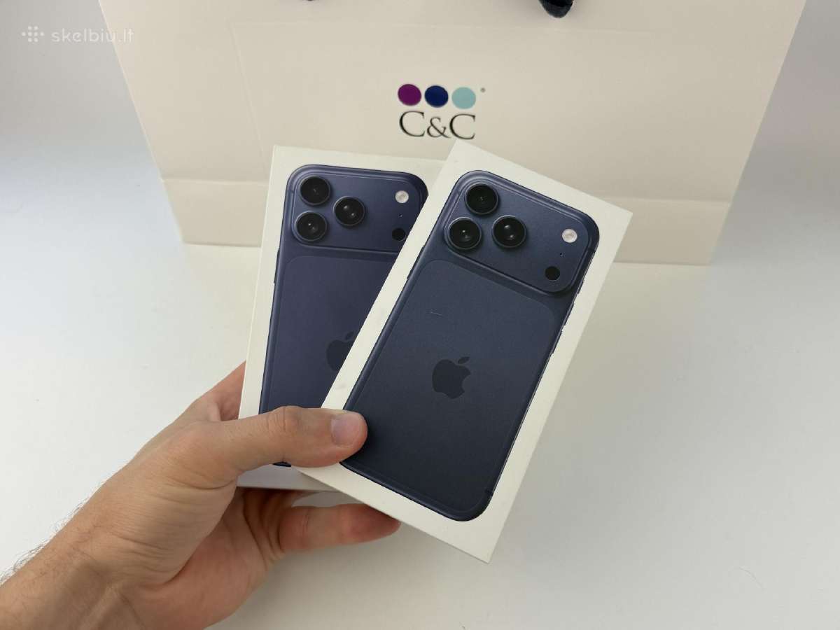 iPhone 17 Pro 256gb Deep Blue Garantija