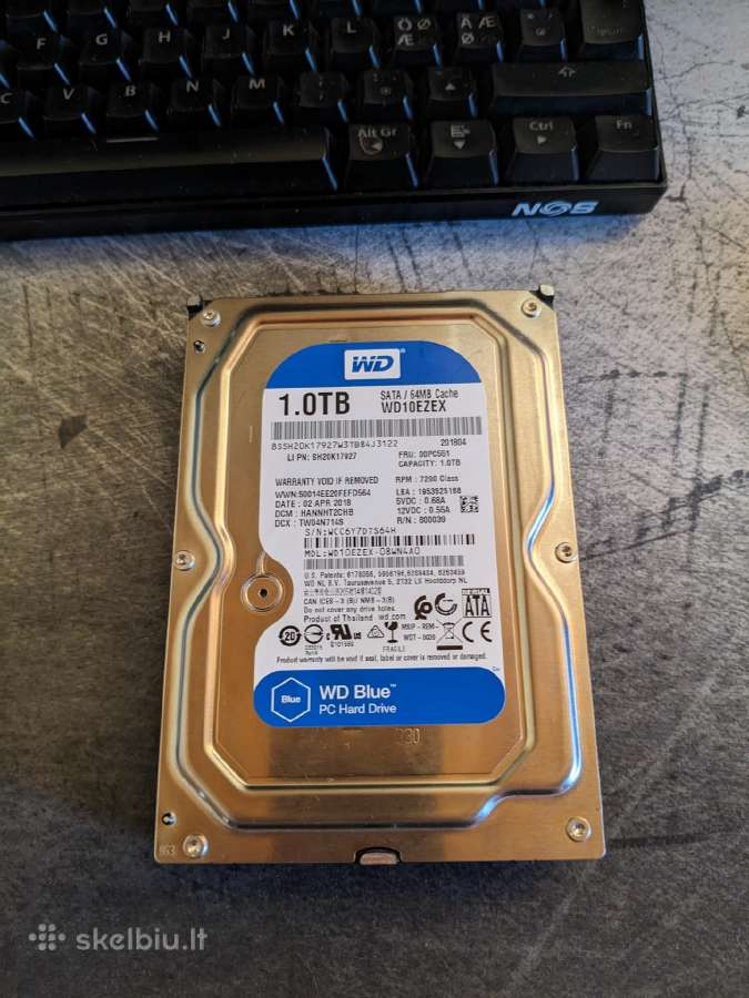 Wd Blue 1tb 7200rpm