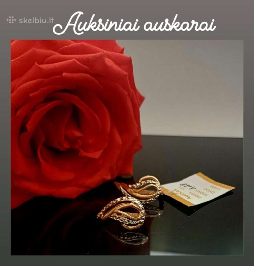 Auksiniai auskarai