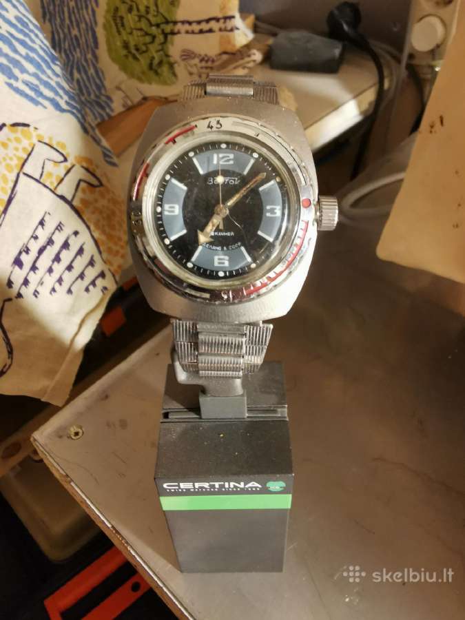 Laikrodis Elektronika 54 ir Vostok amfibija - nuotraukos Nr. 7
