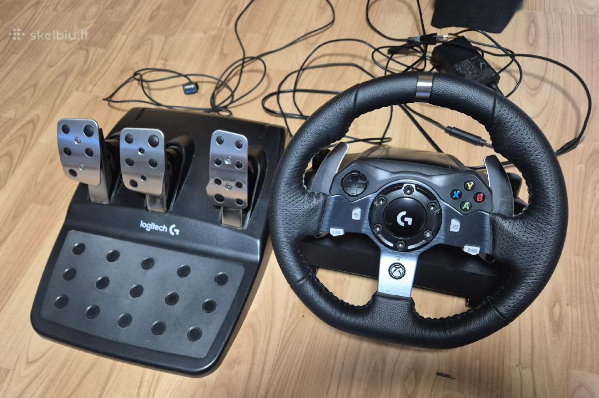 Parduodu Logitech G920 vairą