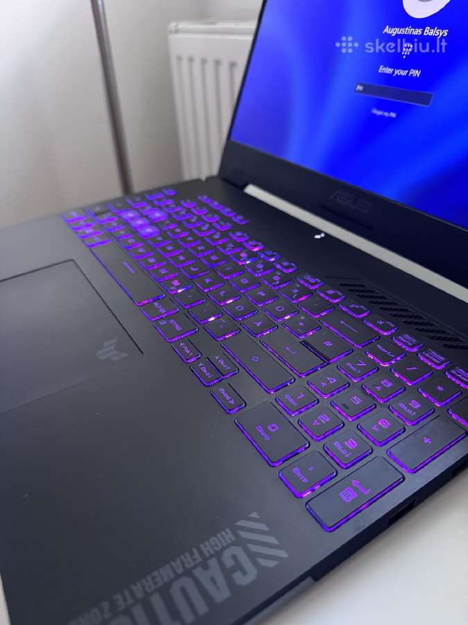 Asus Tuf Gaming F15 - nuotraukos Nr. 2
