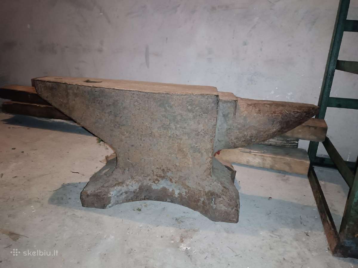 Puikios darbinės būklės 96 kg. priekalas - nuotraukos Nr. 4