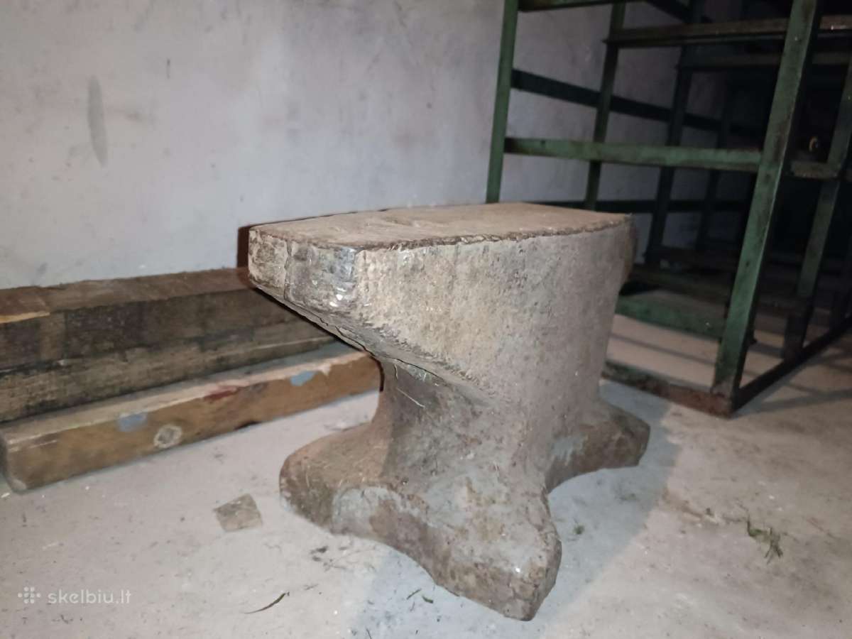 Puikios darbinės būklės 96 kg. priekalas - nuotraukos Nr. 6