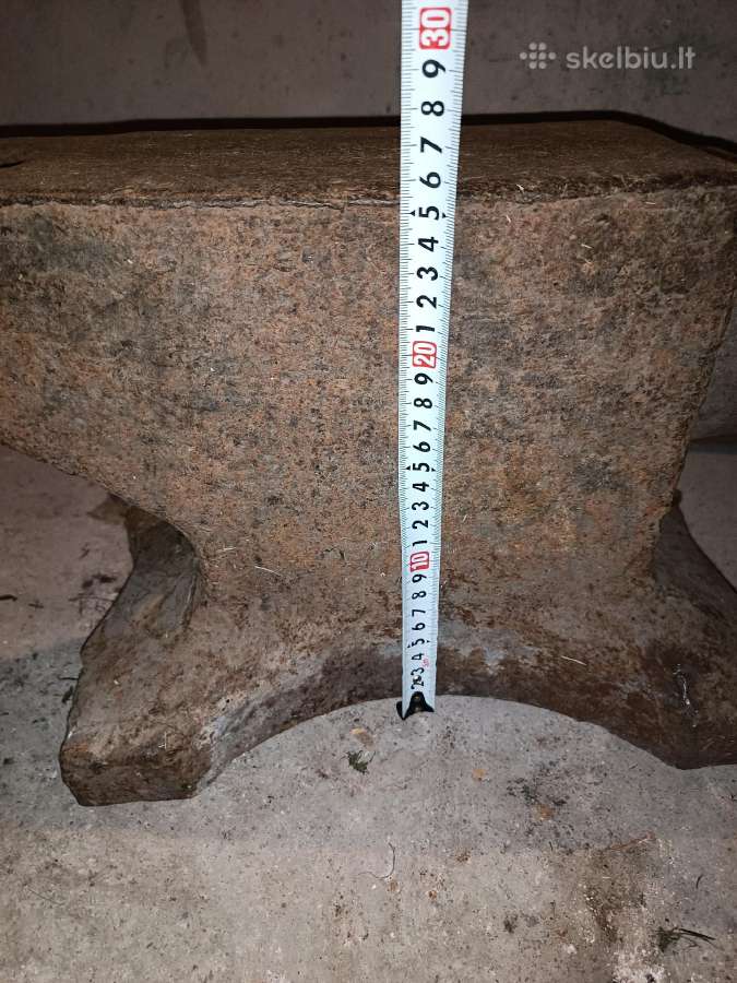 Puikios darbinės būklės 96 kg. priekalas - nuotraukos Nr. 11