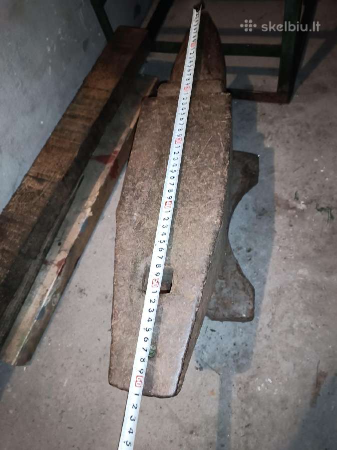 Puikios darbinės būklės 96 kg. priekalas - nuotraukos Nr. 12