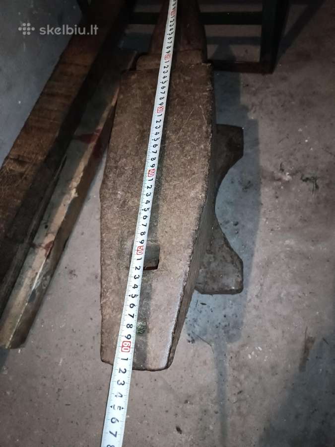 Puikios darbinės būklės 96 kg. priekalas - nuotraukos Nr. 13