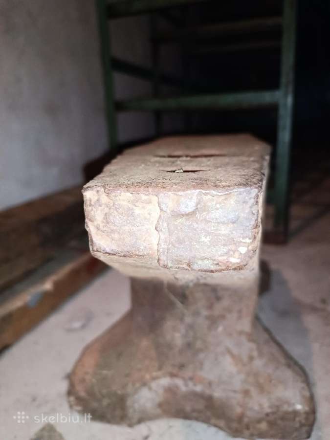 Puikios darbinės būklės 96 kg. priekalas - nuotraukos Nr. 14