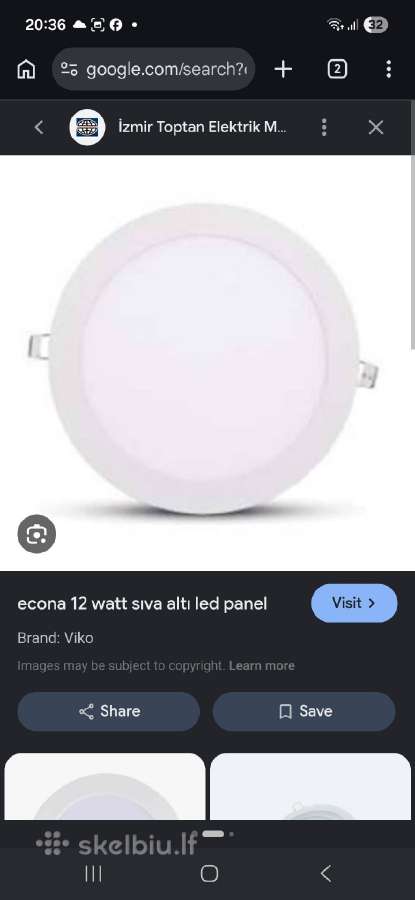 LED lempos turiu 30 vnt