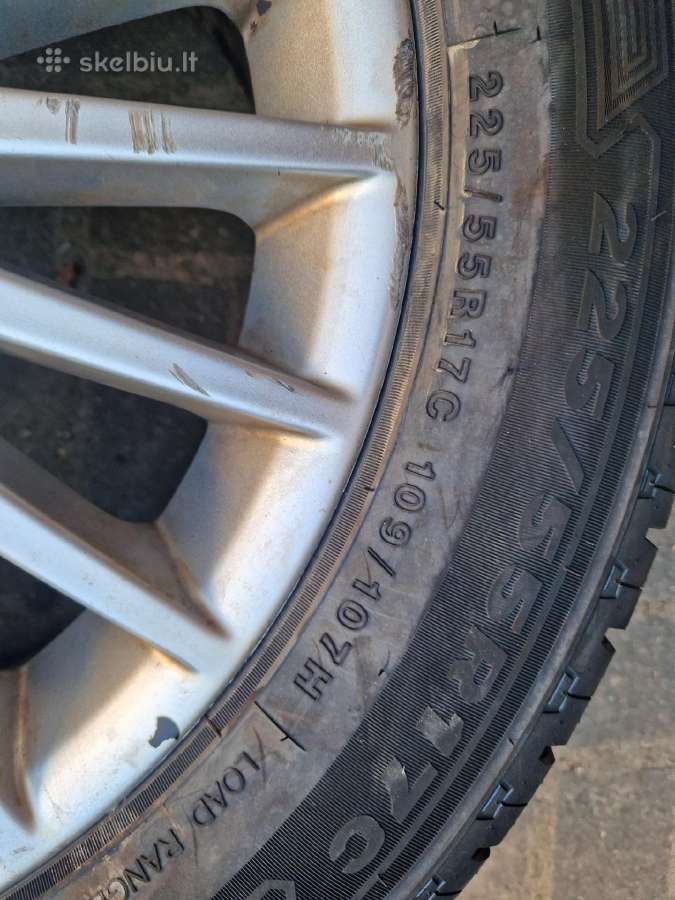 Orginalus Mercedes-benz ratlankiai R17 225/55c - nuotraukos Nr. 2
