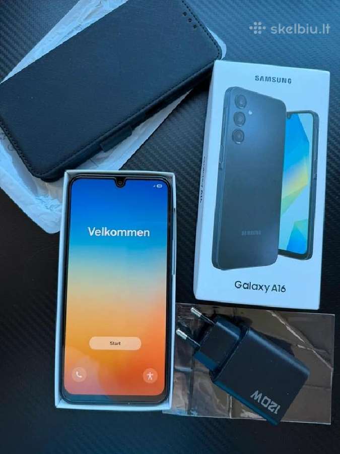 Samsung A16 su priedais