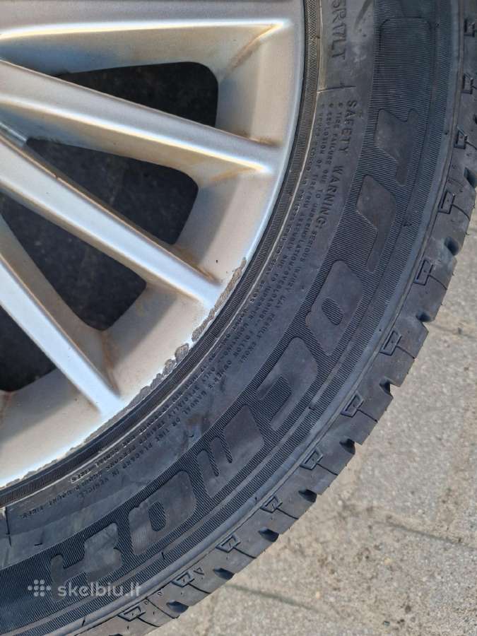 Orginalus Mercedes-benz ratlankiai R17 225/55c - nuotraukos Nr. 3