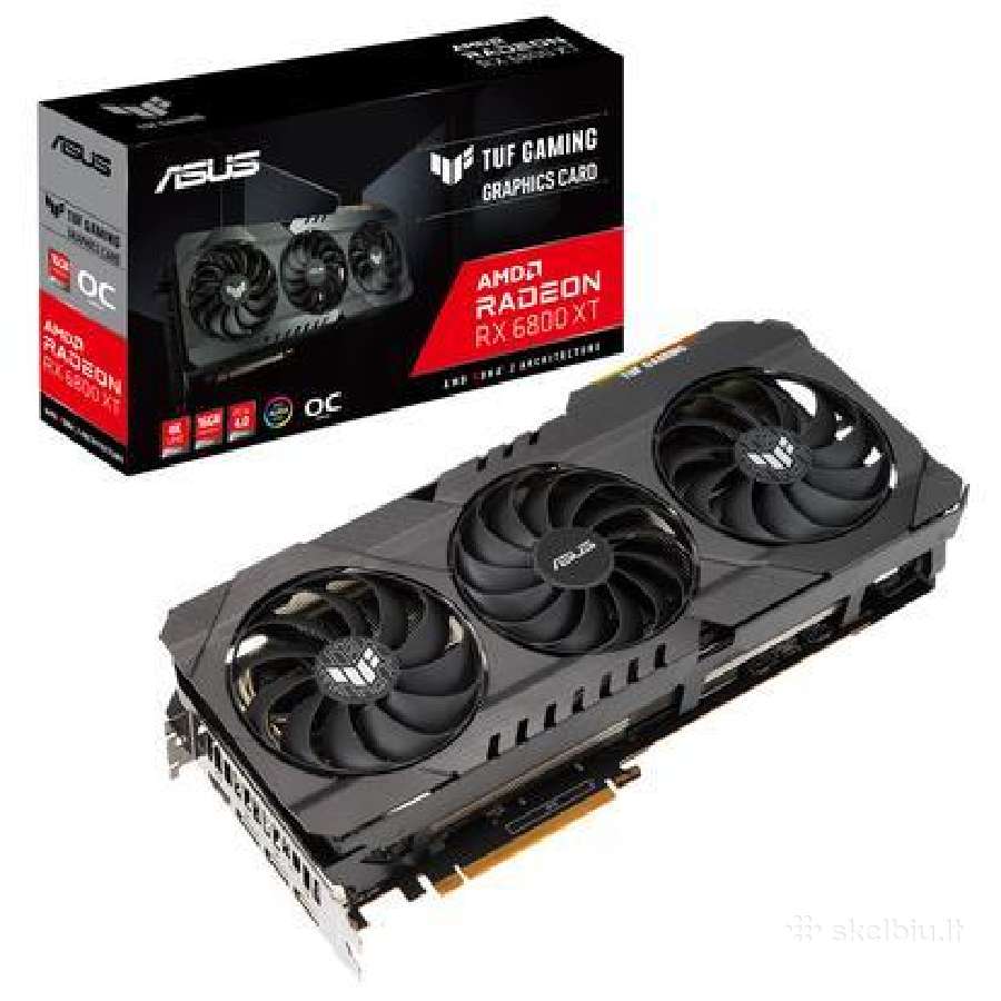 Ieškau Rx 6800 XT arba geriau :) tinka ir nvidia