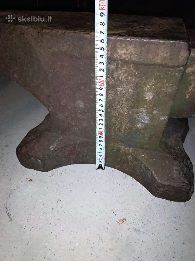 Naudotas priekalas, 96 kg. dirbtuvėms - nuotraukos Nr. 11