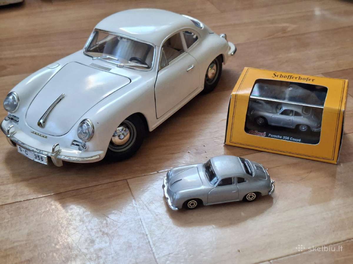 1:18 Porsche 356 ir mažų rinkinys