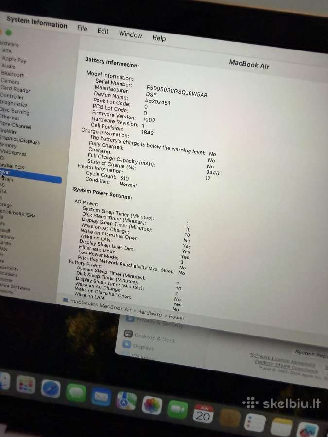Apple MacBook Air i5 - nuotraukos Nr. 4