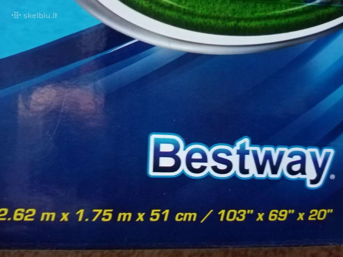 Naujas pripučiamas baseinas Bestway 196x53 cm - nuotraukos Nr. 7