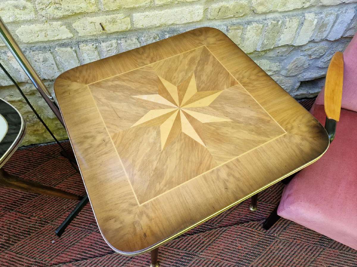 Vintažiniai mid century kavos staliukai - nuotraukos Nr. 6