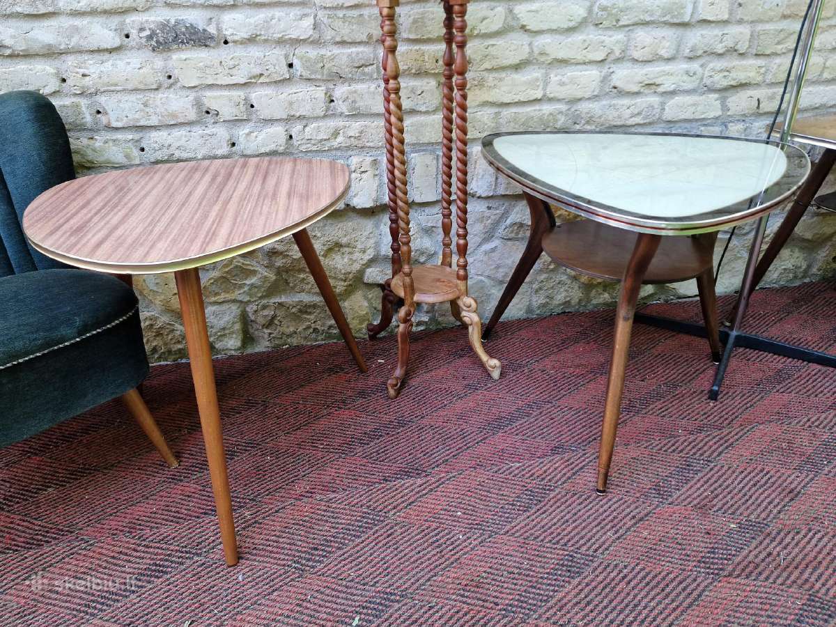 Vintažiniai mid century kavos staliukai - nuotraukos Nr. 17