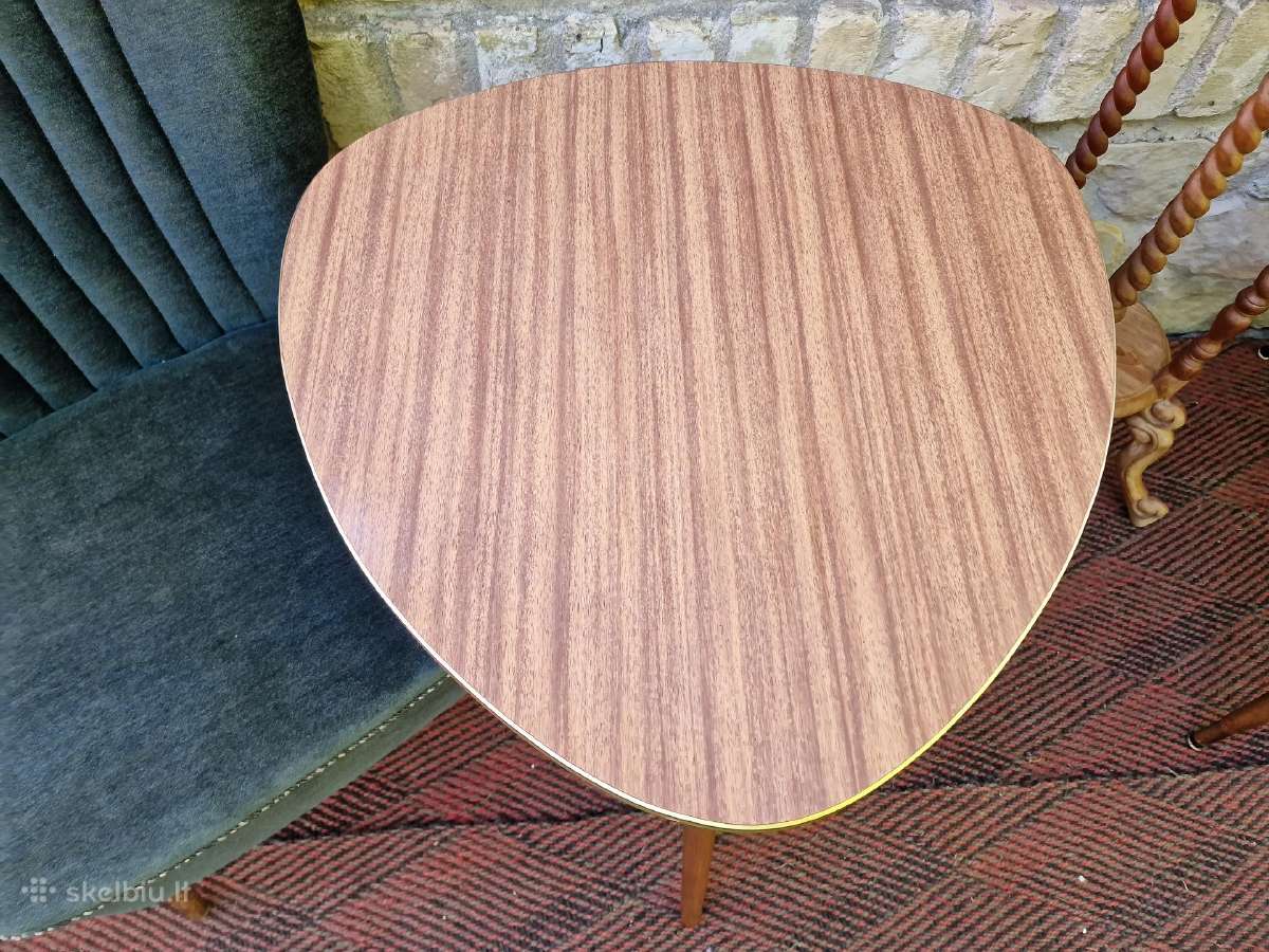 Vintažiniai mid century kavos staliukai - nuotraukos Nr. 26