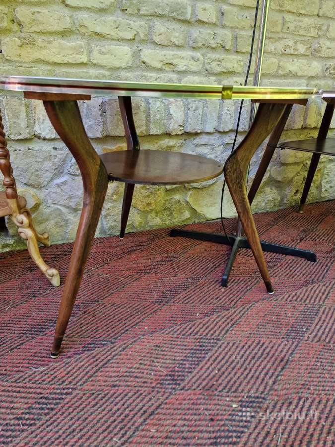 Vintažiniai mid century kavos staliukai - nuotraukos Nr. 29