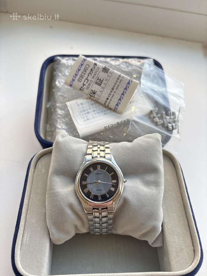 Seiko Dolce: Quartz: Blue Mother of Pearl - nuotraukos Nr. 2