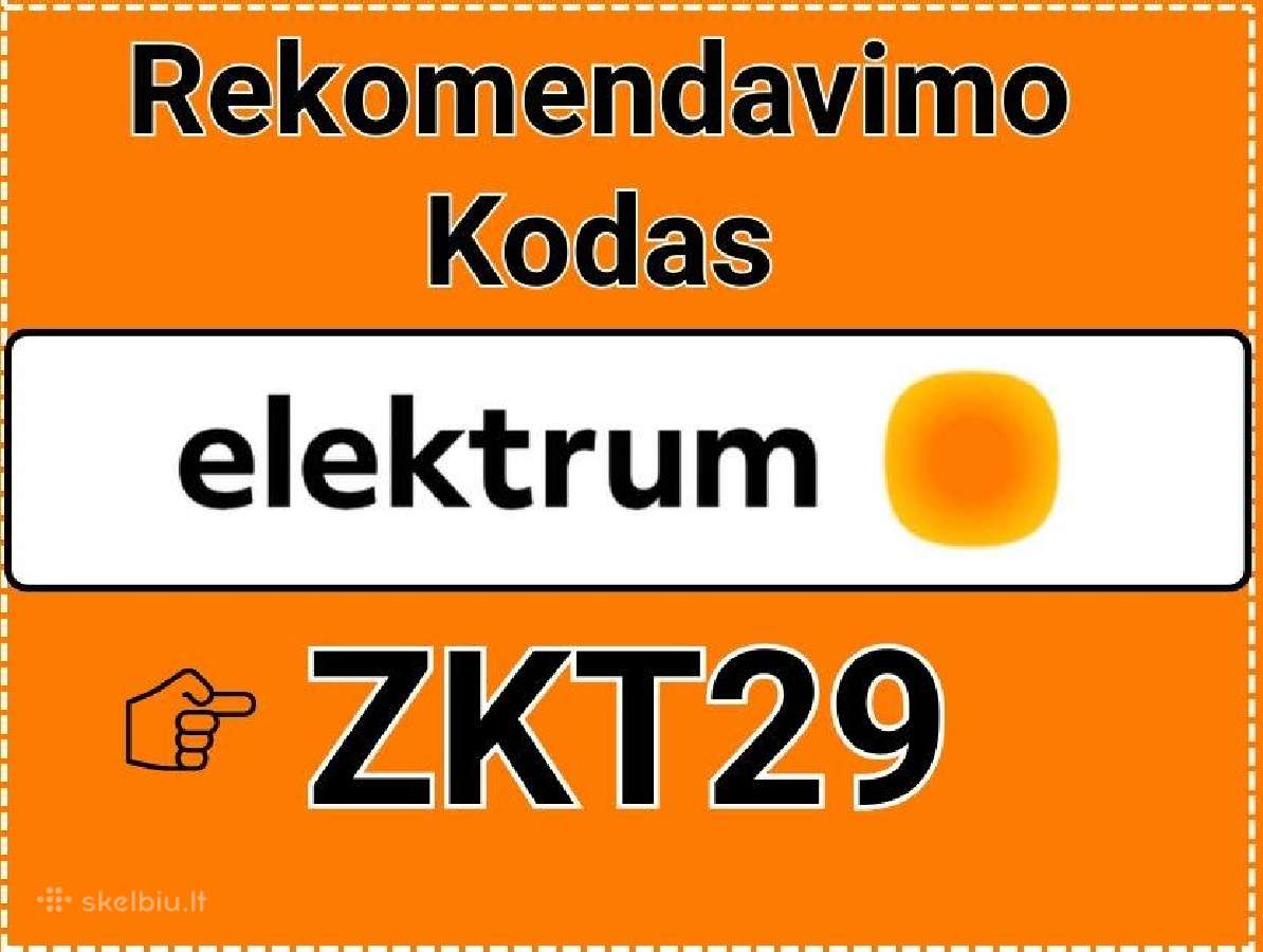 Elektrum Kodas Zkt29 - 15€ Dovana - nuotraukos Nr. 4