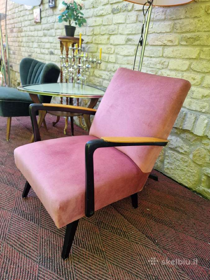 Vintažiniai mid century foteliai - nuotraukos Nr. 5