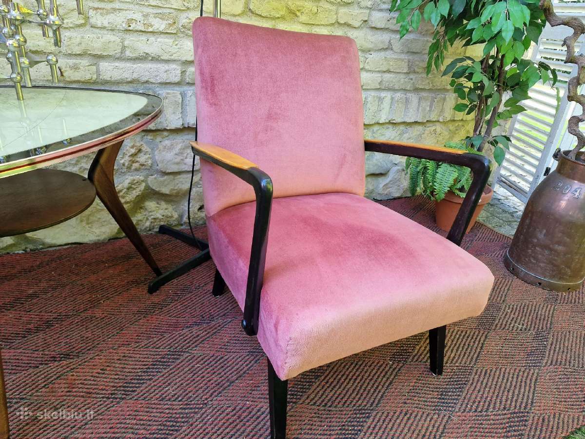 Vintažiniai mid century foteliai - nuotraukos Nr. 7