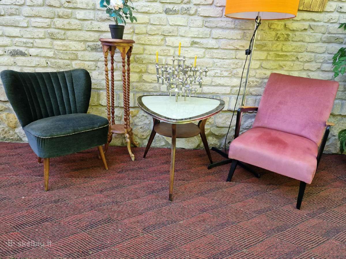 Vintažiniai mid century foteliai - nuotraukos Nr. 18