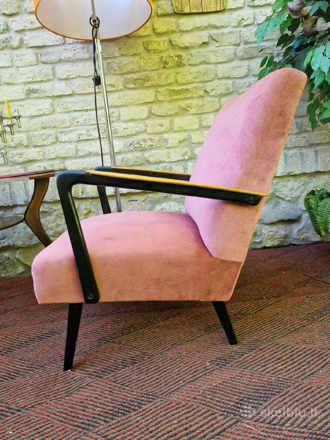 Vintažiniai mid century foteliai - nuotraukos Nr. 25