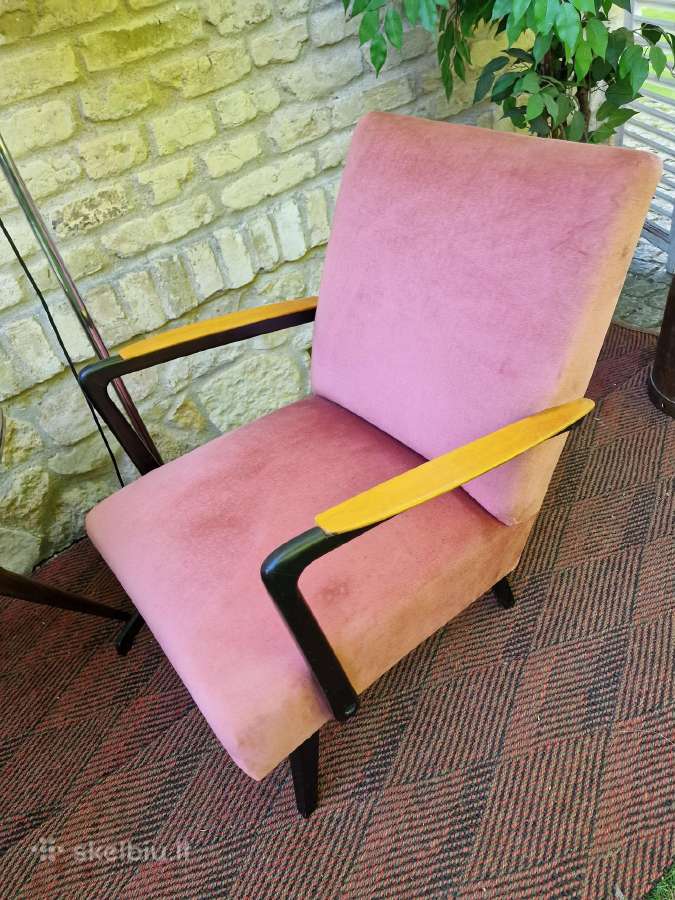 Vintažiniai mid century foteliai - nuotraukos Nr. 26