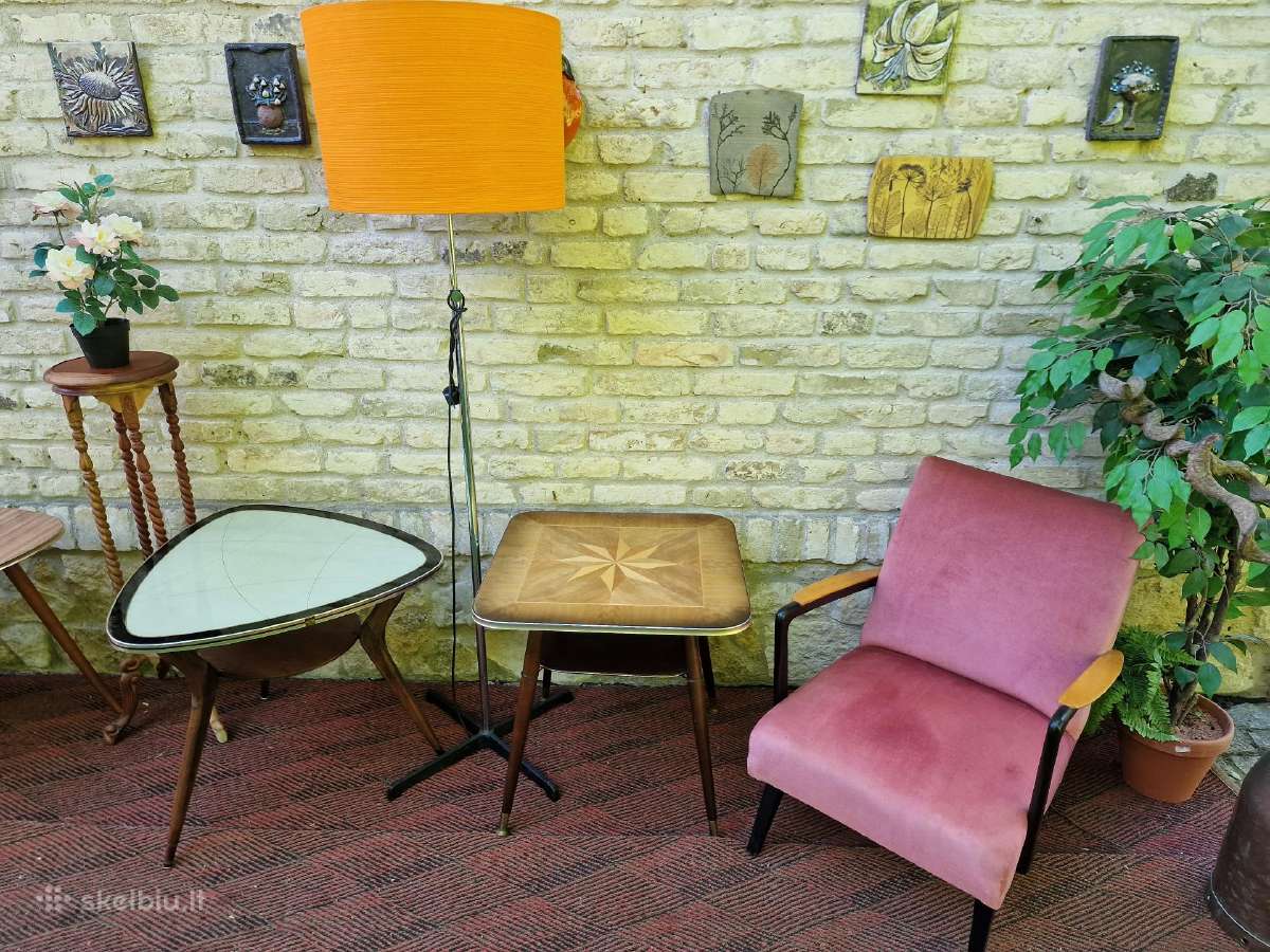 Vintažiniai mid century foteliai - nuotraukos Nr. 35